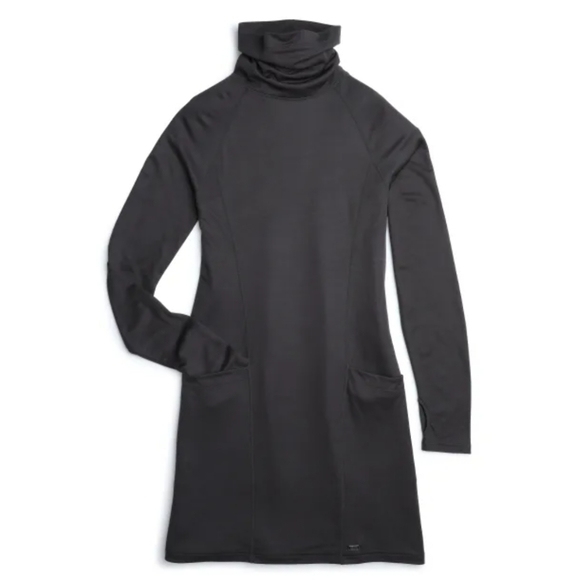 EMS Eastern Mountain Sports TechGo Wool Traveler Dress Packable Thumbholes NEW - Picture 9 of 9